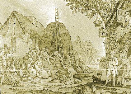 scene de village