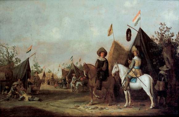 campement militaire